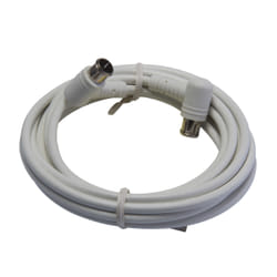 Triax 389328 câble coaxial 1,5 m F Blanc
