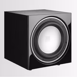 Dali E-9F, 220 W, Caisson de basse actif, 37 - 200 Hz, 25000 Ohm, 22,9 cm (9"), Noir