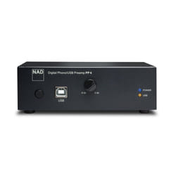 NAD PP 4 2.0 canaux Maison Noir