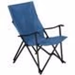 Grand Canyon EL Tovar - Chaise de Camping- Chaise Pliante avec accoudoirs - jusqué 100 kg - Aluminium - Bleu foncé (Bleu)