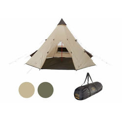 Tente - Grand Canyon - Black Falls 8 - 8 personnes - Imperméabilité 3000 mm - Structure tipi