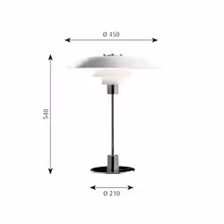 Louis Poulsen 5744615002 lampe de table E27 100 W Blanc - Vue supplémentaire 2