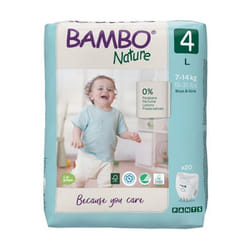 Culottes dapprentissage Bambo Nature - Taille 4 - 20 unités