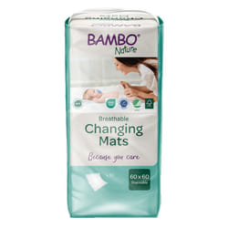 Bambo Nature 5703538406782 matelas à langer Blanc Plat