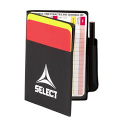 Porte-cartes darbitre Select - noir/rouge/jaune - TU