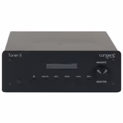 Tangent TUNER II, Noir, DAB+, 110 - 240 V, 0,5 W, 195 mm, 194 mm