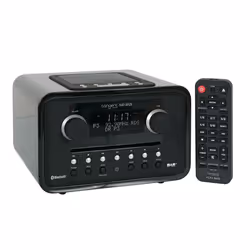 Tangent ALIO BAZE MONO, Personnel, Analogique et numérique, DAB, DAB+, FM, 1-voie, 8,89 cm (3.5"), Noir