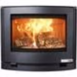Poêle à bois suspendu - ADURO 15-3 - 50554 - 65 KW - Noir