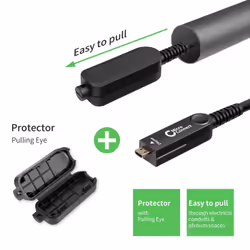 Microconnect HDM191910V2.0DOP câble HDMI 10 m HDMI Type A (Standard) Noir - Vue supplémentaire 2