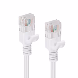 Microconnect V-UTP6A01W-SLIM câble de réseau Blanc 1 m Cat6a U/UTP (UTP)