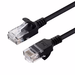 Microconnect V-UTP6A01S-SLIM, 1 m, Cat6a, U/UTP (UTP), RJ-45, RJ-45