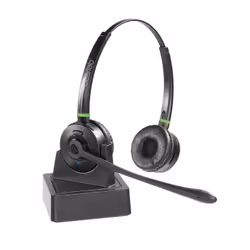Gearlab G4550, Sans fil, 20 - 20000 Hz, Bureau/Centre d'appels, 385 g, Casque, Noir