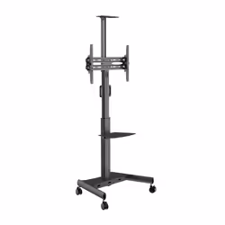 Vivolink VLFS3266C, 81,3 cm (32"), 165,1 cm (65"), 200 x 200 mm, 600 x 400 mm, Aluminium, Noir