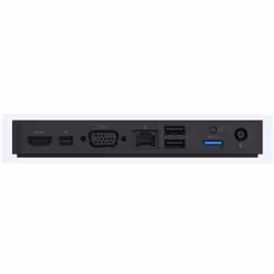 DELL WD15 180W Avec fil USB 3.2 Gen 1 (3.1 Gen 1) Type-C Noir
