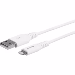 eSTUFF ES601004 câble Lightning 0,15 m Blanc