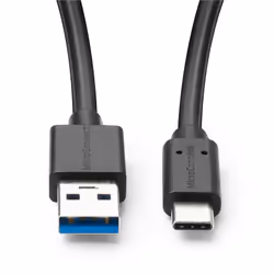 Microconnect USB3.2CA05 câble USB 0,5 m USB 3.2 Gen 2 (3.1 Gen 2) USB A USB C Noir