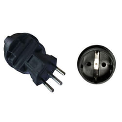Microconnect PEAEUSWISS adaptateur prise d'alimentation Type J (CH) Noir