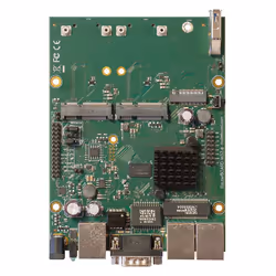 Mikrotik RBM33G, Emplacement de carte SIM, Noir, Vert, Gris