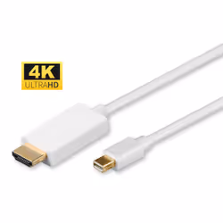 Microconnect MDPHDMI1-4K, 1 m, Mini DisplayPort, HDMI Type A (Standard), Mâle, Mâle, Droit