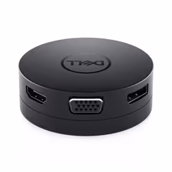 DELL DA300 Avec fil USB 3.2 Gen 2 (3.1 Gen 2) Type-C Noir - Vue supplémentaire 4