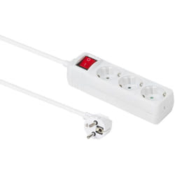 Microconnect GRU0033WS multiprise 3 m 3 sortie(s) CA Blanc