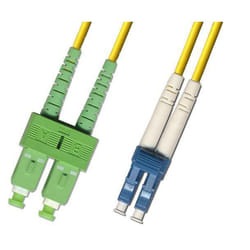 Microconnect FIB8410005 câble de fibre optique 0,5 m SC LC OS2 Jaune