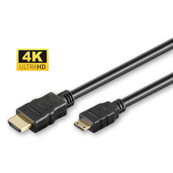 Microconnect HDM19193V2.0C câble HDMI 3 m HDMI Type A (Standard) HDMI Type C (Mini) Noir
