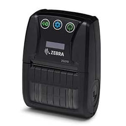 Zebra ZQ210 imprimante pour étiquettes Thermique directe 203 x 203 DPI 60 mm/sec Avec fil Bluetooth