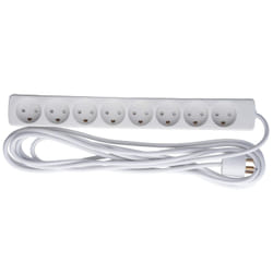 Microconnect GRU00850WDK multiprise 5 m 8 sortie(s) CA Intérieure Blanc