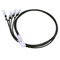 Lanview MO-CB-QSFP4X10G-1M câble d'InfiniBand QSFP+ 4x SFP+ Noir