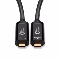Microconnect MC-USB3.1C15OP câble USB 15 m USB 3.2 Gen 2 (3.1 Gen 2) USB C Noir - Vue supplémentaire 2
