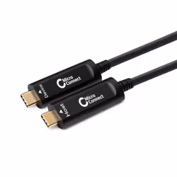 Microconnect MC-USB3.1CC10OP, 10 m, USB C, USB C, USB 3.2 Gen 2 (3.1 Gen 2), 10000 Mbit/s, Noir