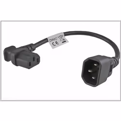 Microconnect PEA1416, 0,3 m, Coupleur C13, Coupleur C14, H05VV-F, 250 V, 10 A
