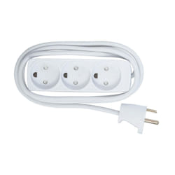 Microconnect GRU035WDK multiprise 5 m 3 sortie(s) CA Intérieure Blanc