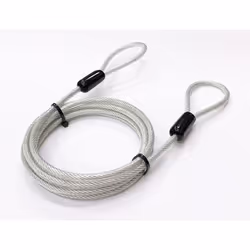 Microconnect MC-LOCKWIRE2M câble antivol Noir 2 m