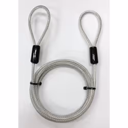 Microconnect MC-LOCKWIRE2M câble antivol Noir 2 m