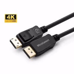 Microconnect MC-DP-MMG-500, 5 m, DisplayPort, DisplayPort, Mâle, Mâle, 3840 x 2160 pixels