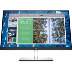 HP E-Series E24Q G4, 60,5 cm (23.8"), 2560 x 1440 pixels, Quad HD, 5 ms, Noir, Argent
