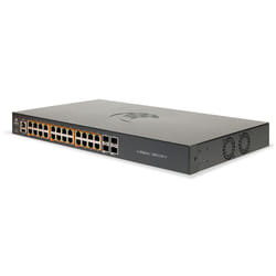 Cambium Networks EX1028-P Géré L2/L3 Gigabit Ethernet (10/100/1000) Connexion Ethernet, supportant l'alimentation via ce port (PoE) 1U Gris