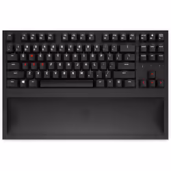 HP Clavier TKL sans fil OMEN Spacer, Taille réelle (100 %), RF sans fil, Clavier mécanique, QWERTY, Noir
