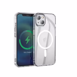 eSTUFF Magnetic Hybrid Clear Case for iPhone 13 Mini 5.4" Housse Transparent