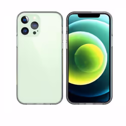 eSTUFF Clear soft Case for iPhone 13 Pro 6.1" Housse Transparent
