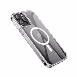 eSTUFF Magnetic Hybrid Clear Case for iPhone 13 Pro Max 6.7" Housse Transparent