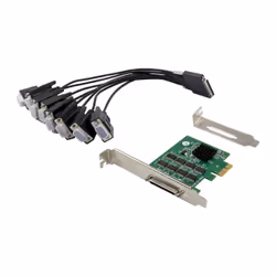 Microconnect W126343395, PCIe, PCIe, PCIe 2.0, Noir, Vert, Argent, 2,5 Gbit/s, 5, 6, 7, 8