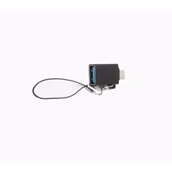 Microconnect USB3.1CAAF-LOOP, USB C, USB A, Noir