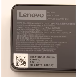 Lenovo 5A10W86250 adaptateur de puissance & onduleur Intérieure 65 W Noir - Vue supplémentaire 8