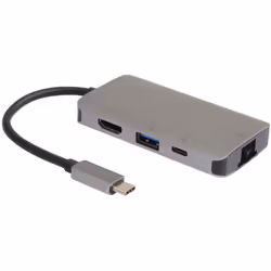 Microconnect USB3.1CCOM16, Avec fil, USB 3.2 Gen 1 (3.1 Gen 1) Type-C, 100 W, USB Type-C, 10 Mbit/s, Gris