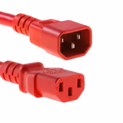 Microconnect PE040630RED, 3 m, Coupleur C14, Coupleur C13, 10 A
