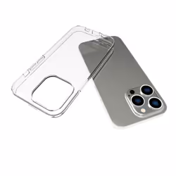 eSTUFF ES67100006-BULK Housse iPhone 14 Pro TPU Transparent - Vue supplémentaire 3