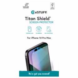 eSTUFF ES501380 écran et protection arrière de téléphones portables Protection d'écran transparent Apple 1 pièce(s)